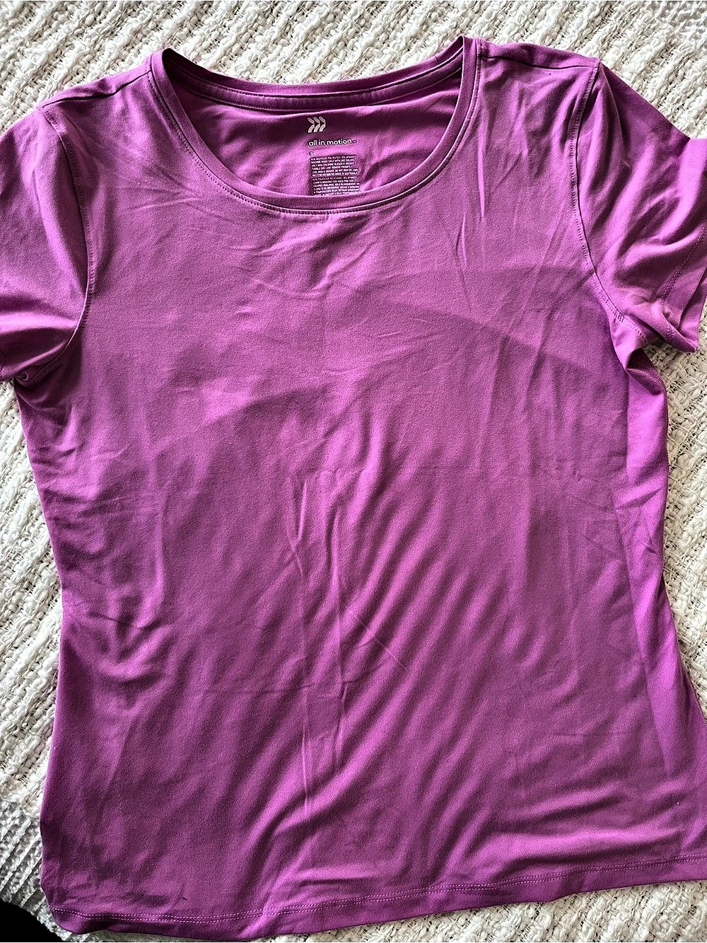 all in motion set of 2 Short Sleeve Athletic Top in Green Like New